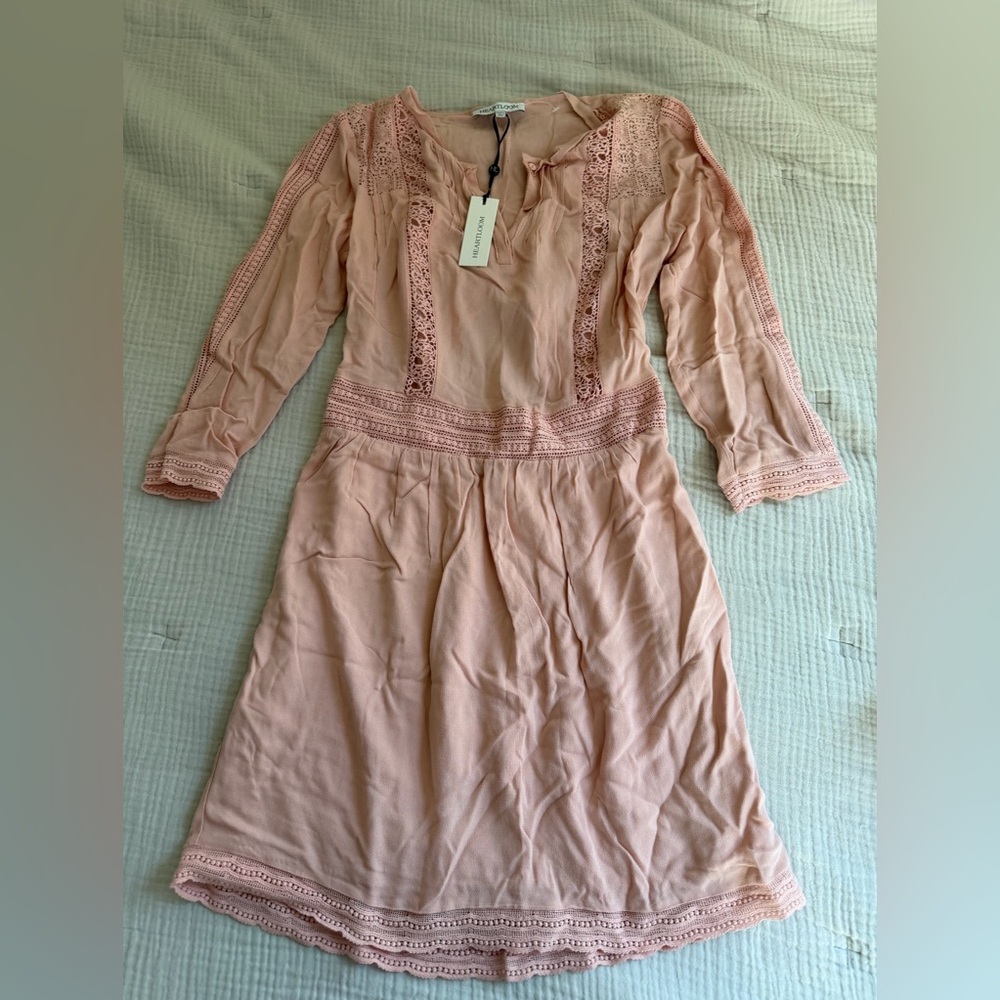 Dainty Feminine Dress with Detailing